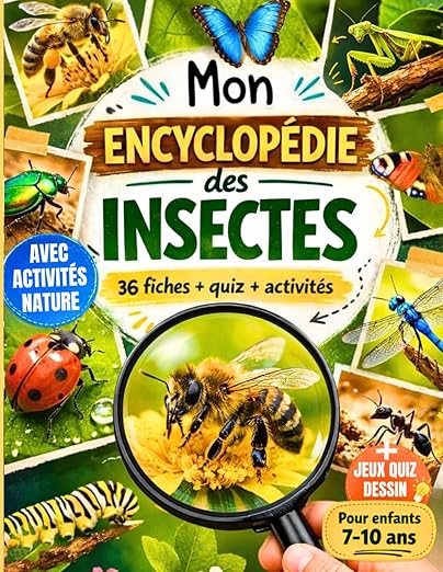 My Insect Encyclopedia — nature activity book for kids