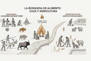 La alimentación prehistórica: caza, recolección y los primeros cultivos