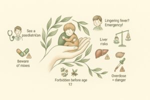 Safety precautions for using medicinal plants with children