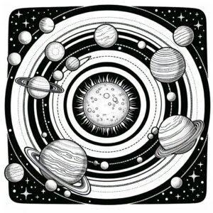 Space and Planet Colouring Pages to Print (10 Free)