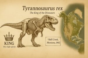 The Tyrannosaurus rex: secrets of the king of the dinosaurs