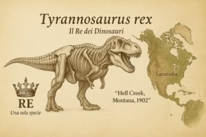 Il Tyrannosaurus rex: i segreti del re dei dinosauri